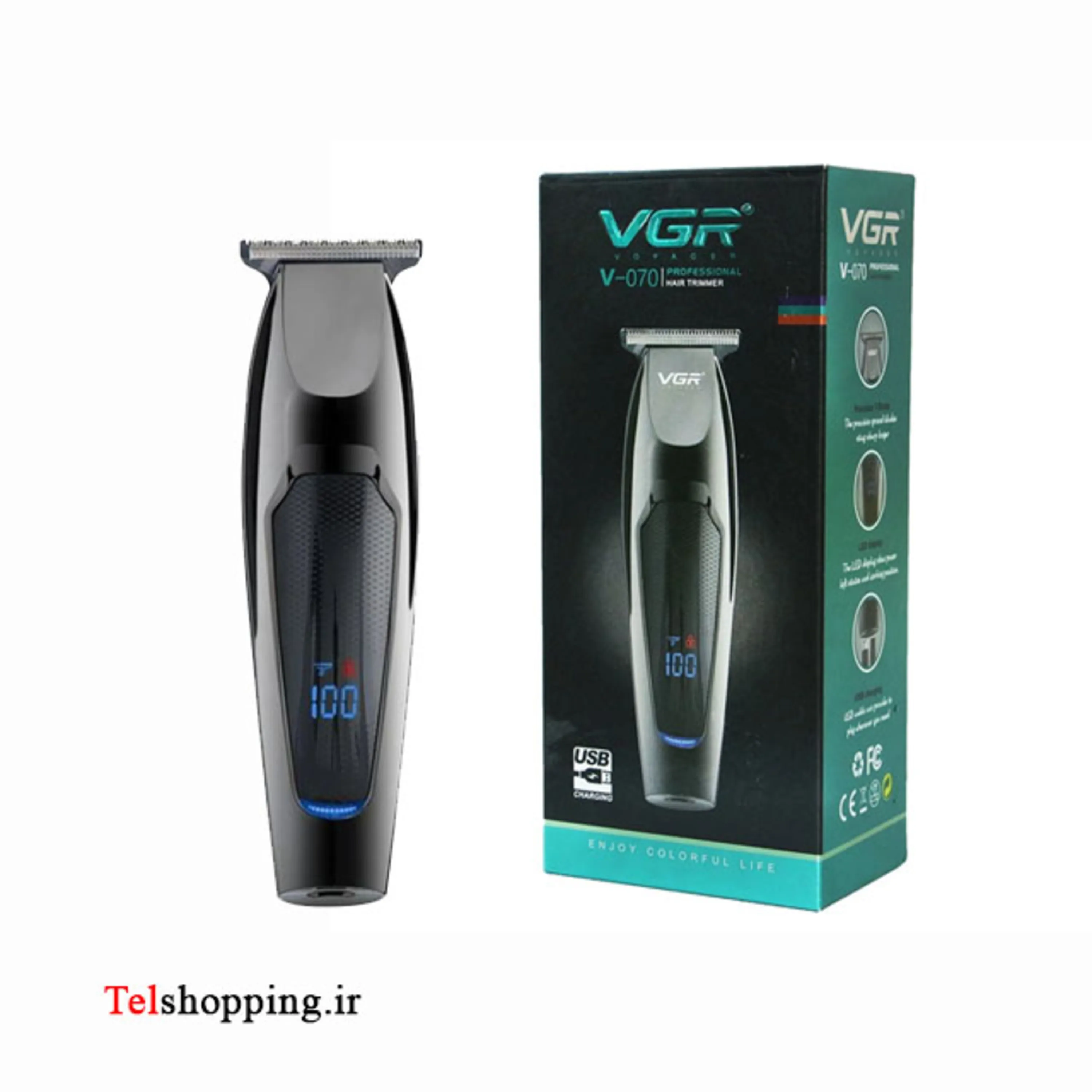 ماشین اصلاح موی صورت وی جی ار مدل 070